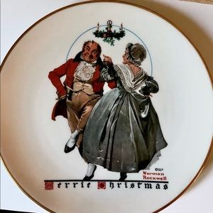 Norman Rockwell 1983 Gotham Christmas Plate “Christmas Dancers”